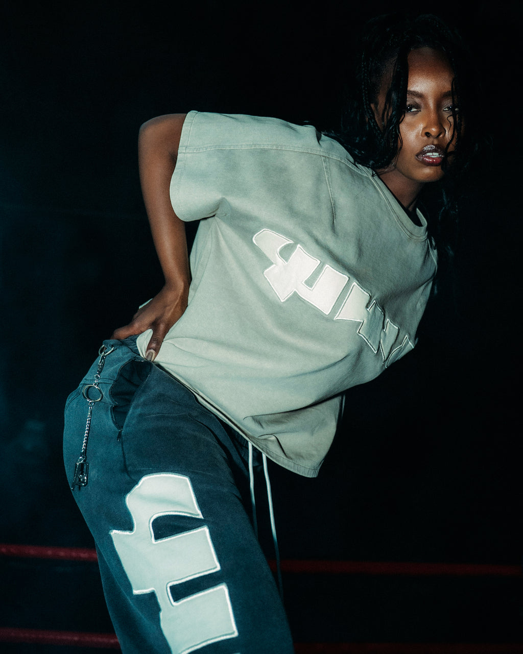 SLATE: HEAVYWEIGHT RAGLAN TEE (Pre-order)